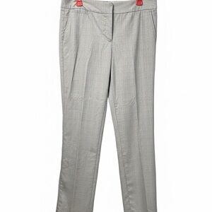 Liz Claiborne Light Gray Straight Leg Pants
